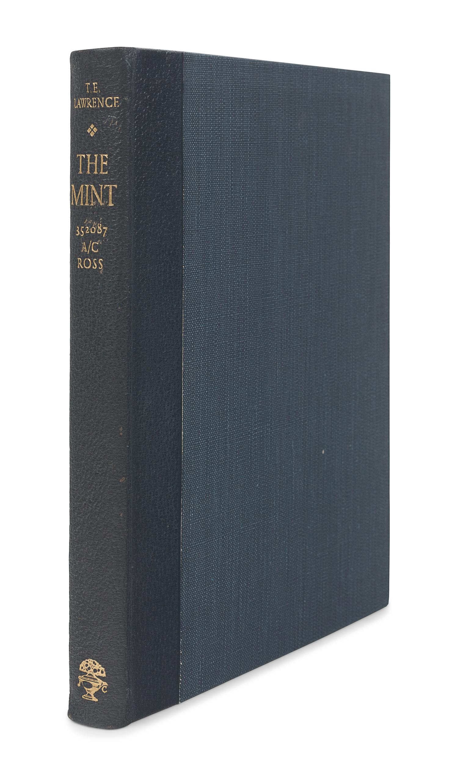 LAWRENCE, T. E. (1888-1935). Secret Despatches from Arabia . Edited by A. W. Lawrence. [Waltham St. Lawrence, Berkshire:] The Golden Cockerel Press, 1939.