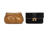 Two Clutches by Louis Vuitton and Nancy Gonzalez