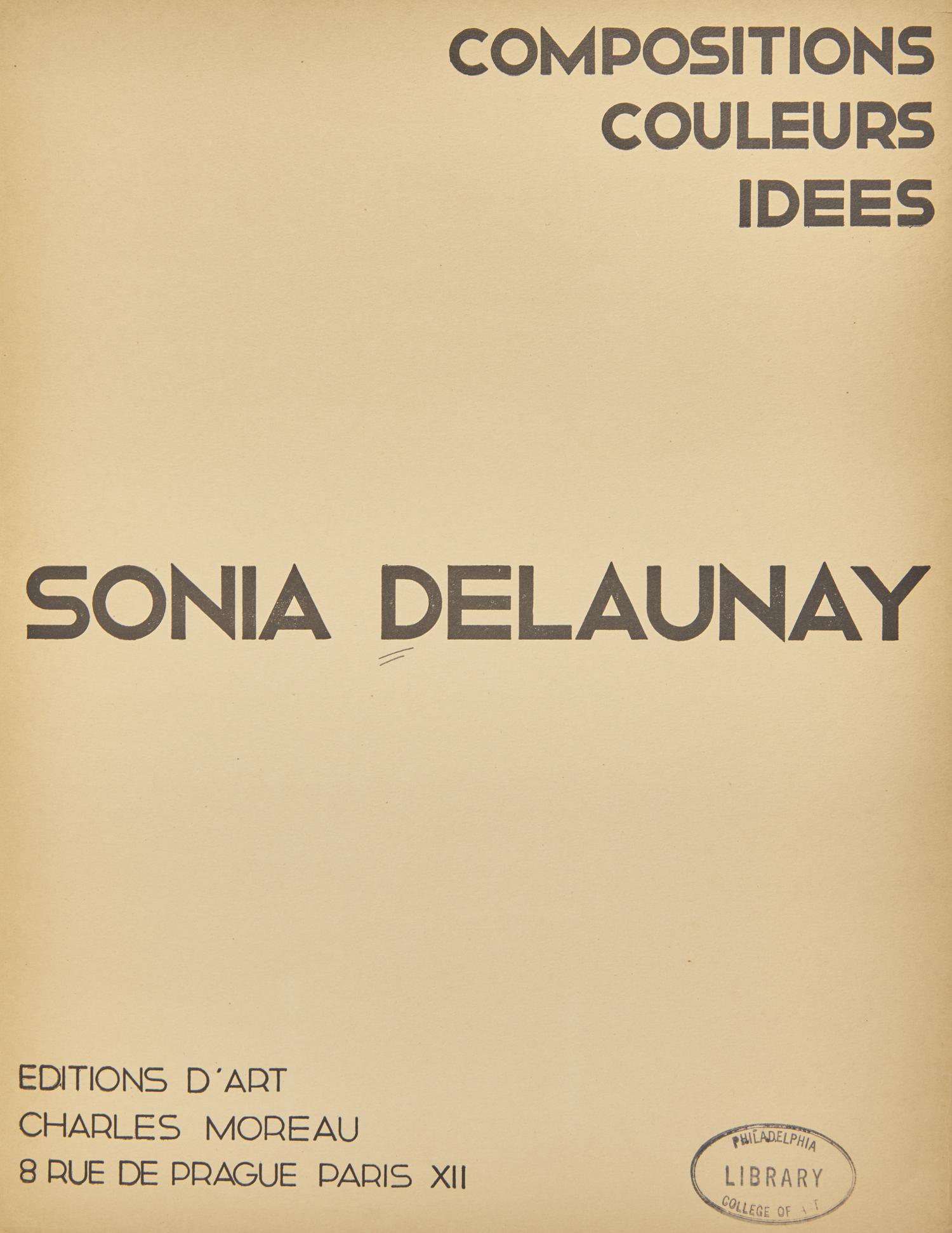 [Art] Delauney, Sonia. Compositions Couleurs Idees