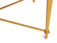 A Neoclassical Style Gilt Painted Coffee Table with Inset Glass Top — 20th Century
