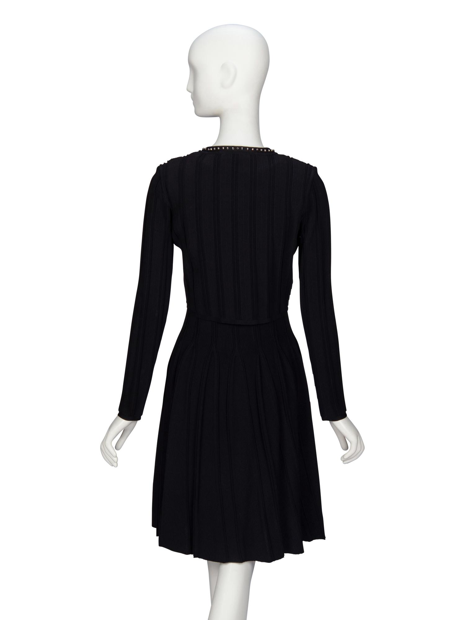 Gucci, Knit Dress & Cardigan Set