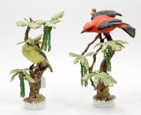 A Pair of Royal Worcester Dorothy Doughty Birds Height of taller 11 3/4 inches. — MID 20TH CENTURY