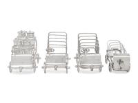 Four Whimsical Car-Form Table Articles