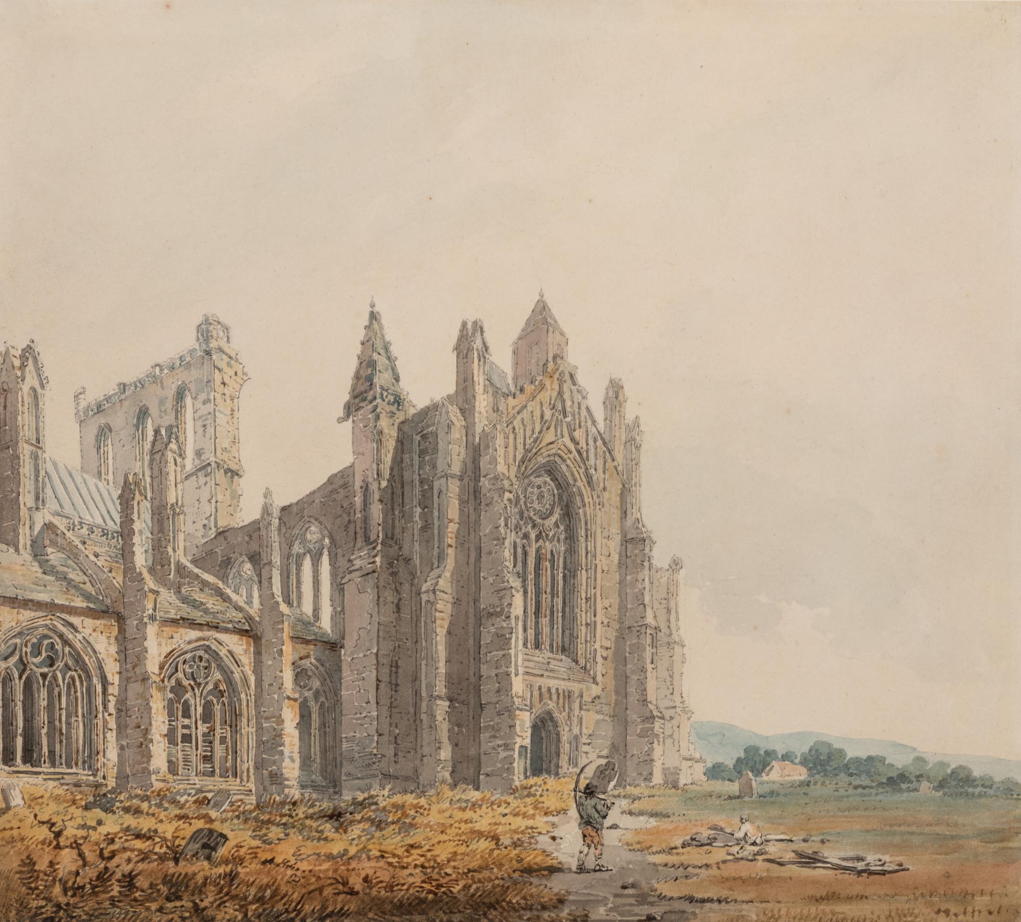 Melrose Abbey, Roxburghshire
