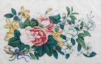 Four Chinese Export Pith Paintings