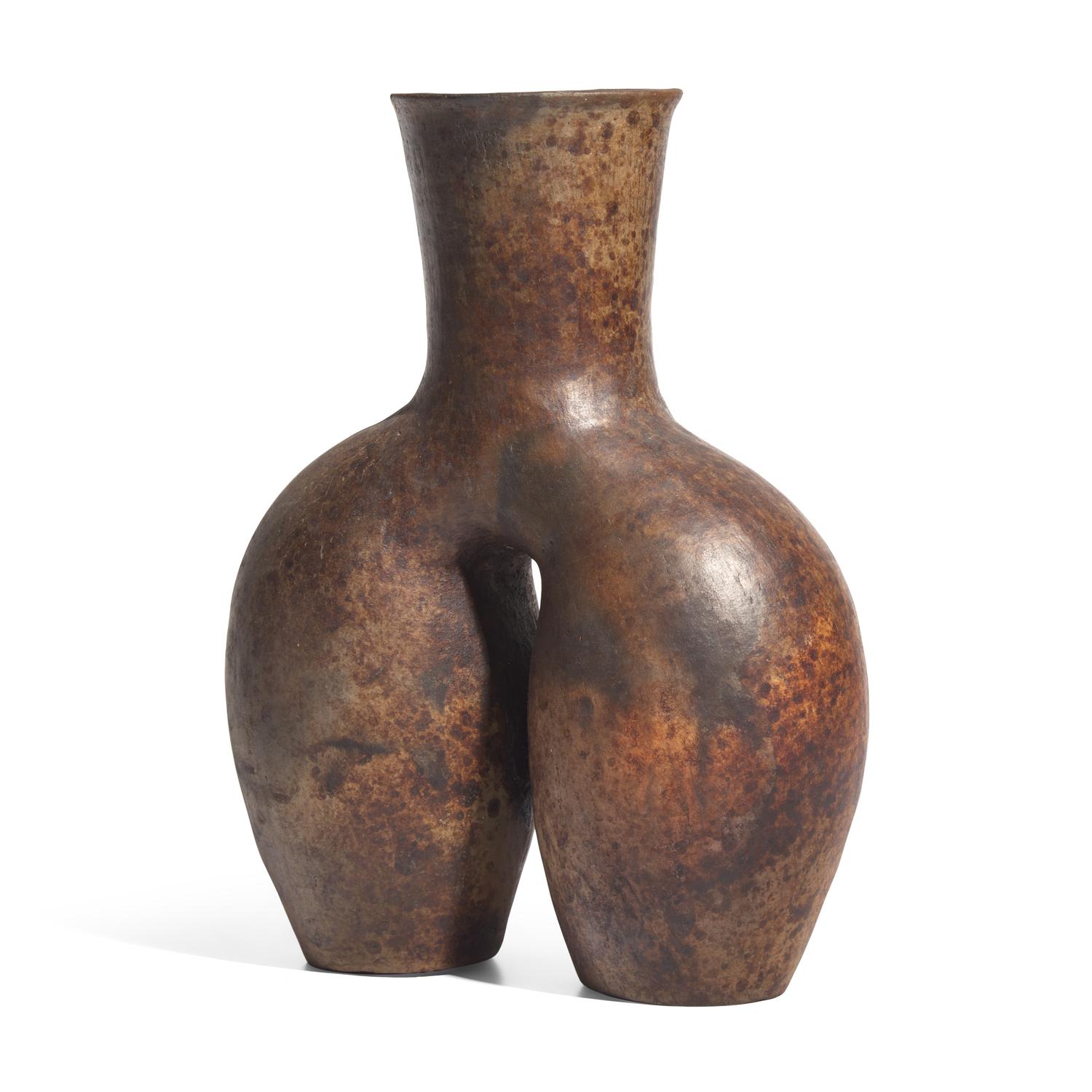 Kouame Kakahá (born Tanoh Sakassou, Ivory Coast, ca. 1960) — Clay Vessel