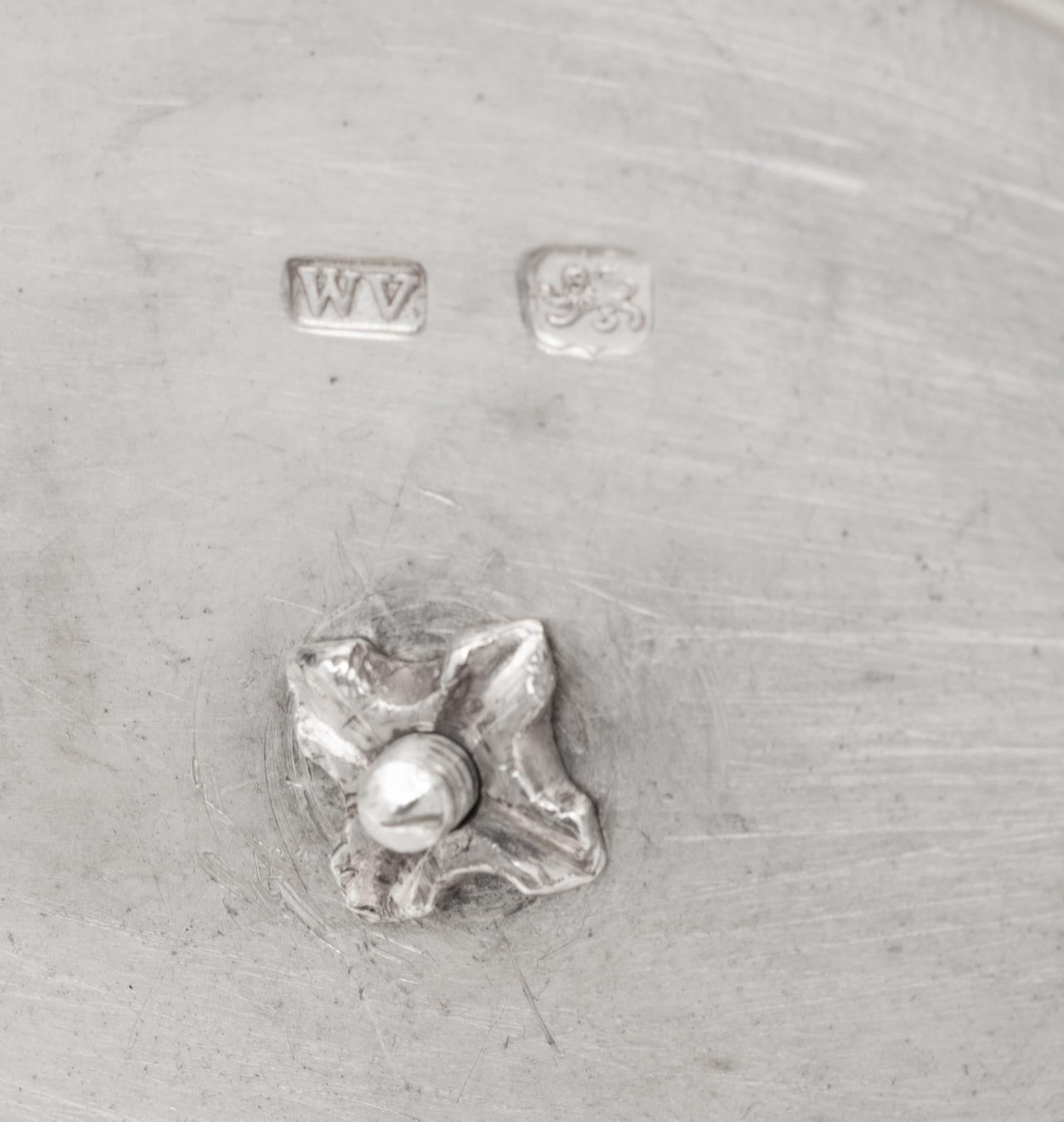 A George III Silver Tea Caddy