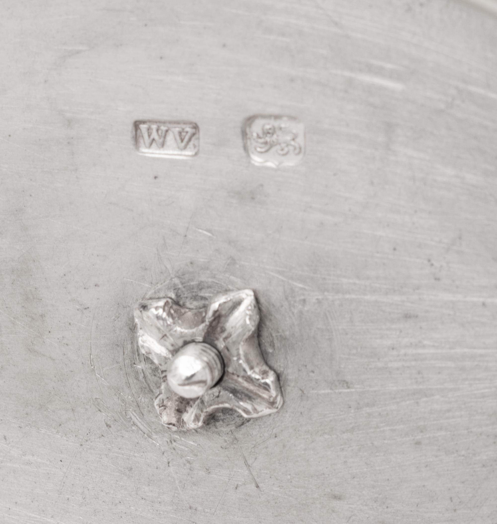 A George III Silver Tea Caddy
