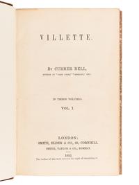 [BRONTE, Charlotte (1816-1855)]. Villette . London: Smith, Edler & Co., 1853.