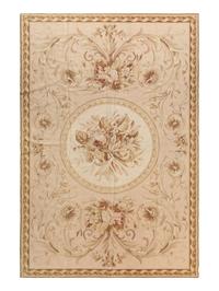 An Aubusson Style Wool Rug
