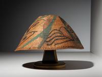 Nuu-chah-nulth Painted Basketry Hat