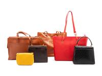 Collection of Six Bags; Two Picasso, Two Tiffany, Two Bally, 1980-2010s