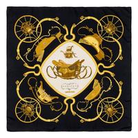 Hermès, Three Silk Scarves 90 & One Silk Scarf 65