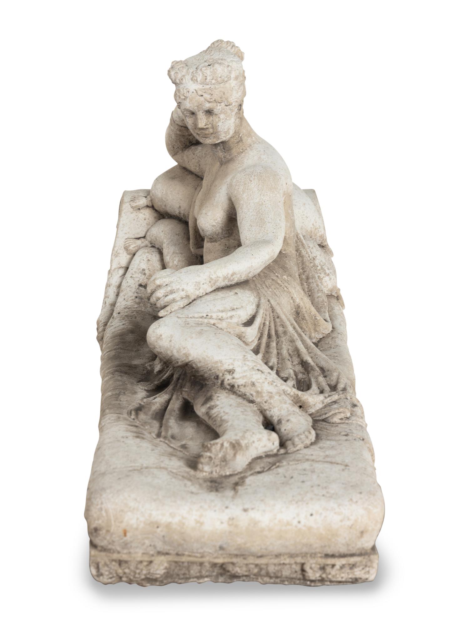 A Cast Stone Figure After Antonio Canova