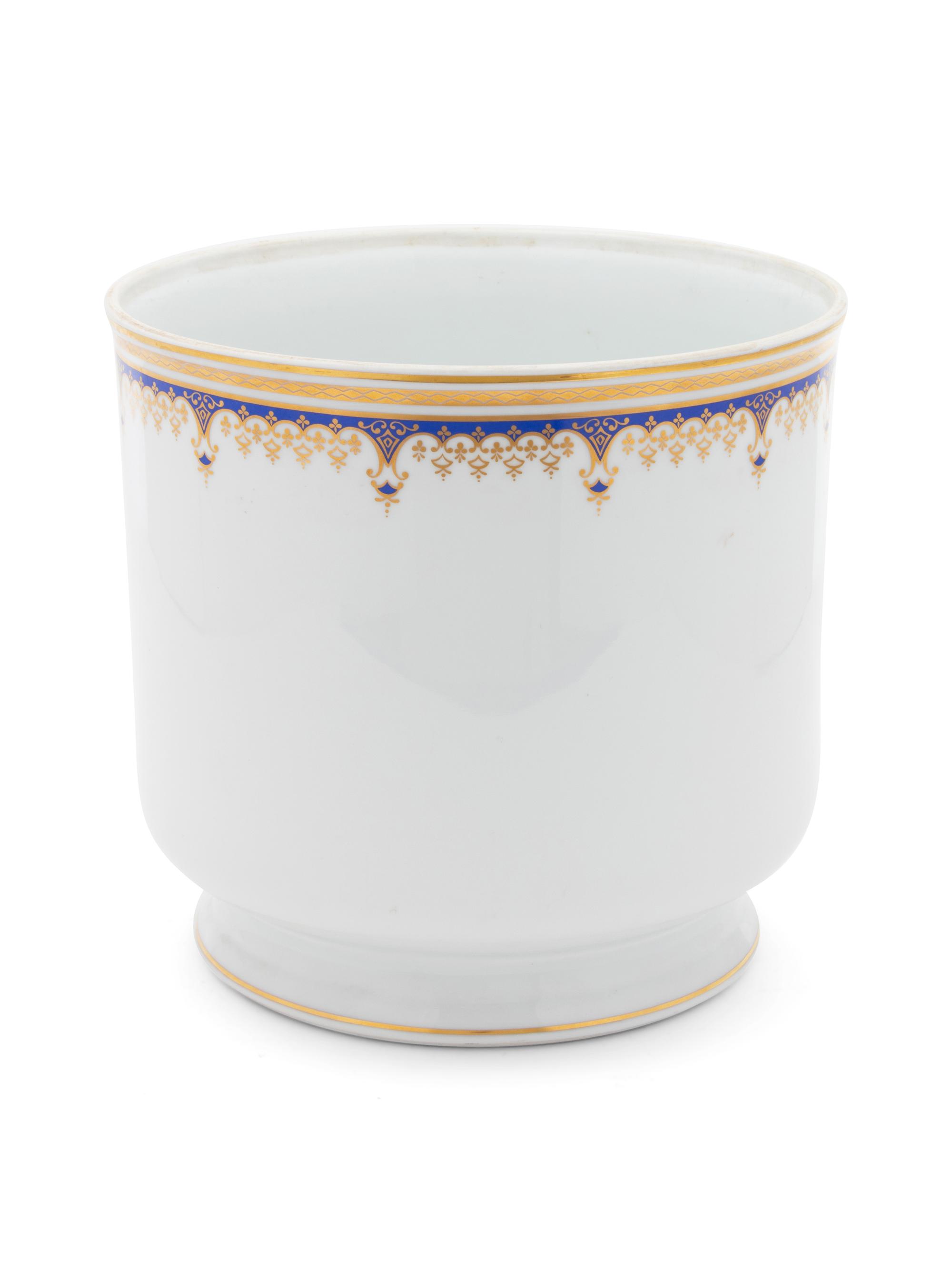 A Bernadau Limoges Porcelain Jardiniere — 20TH CENTURY