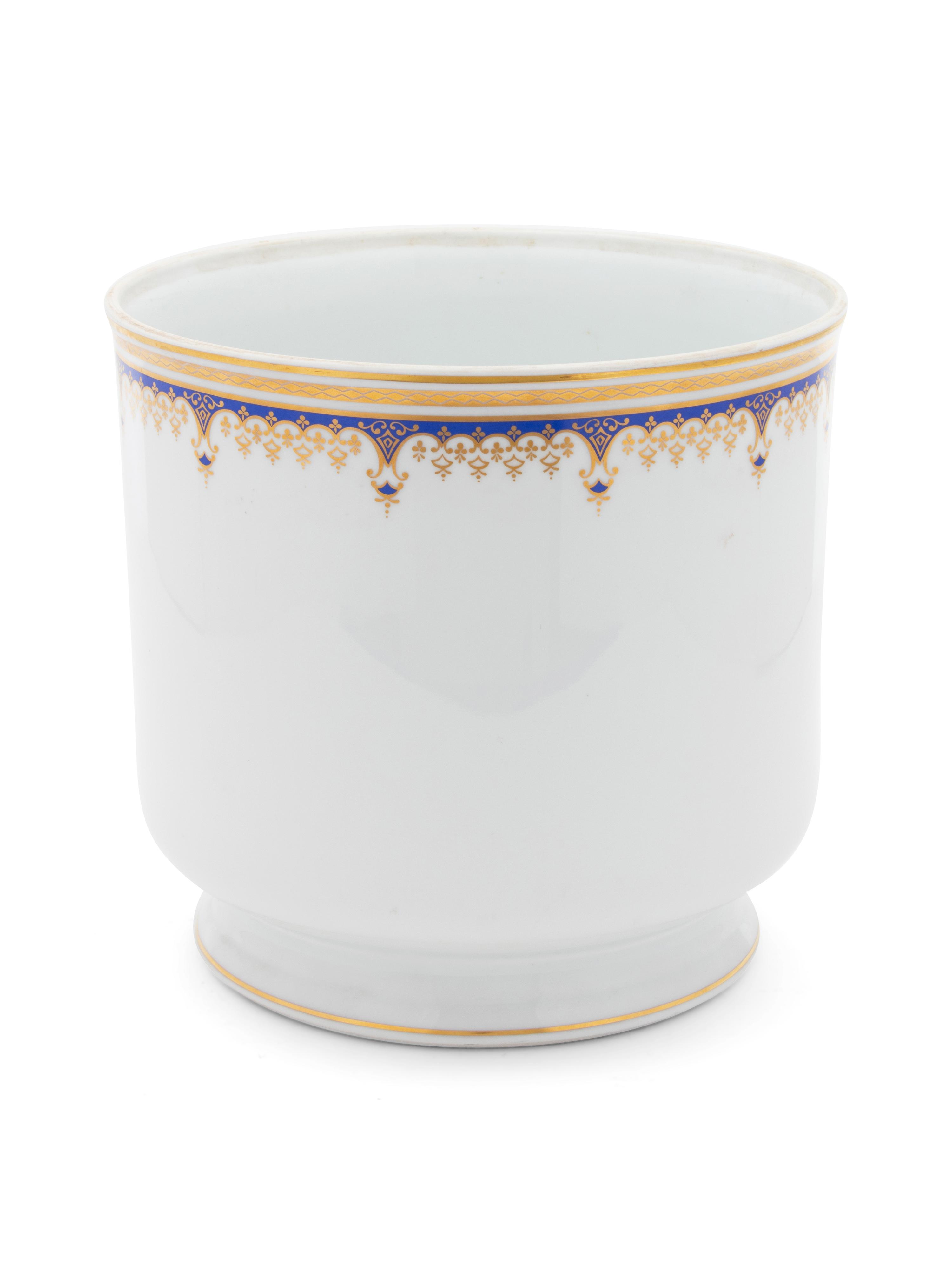 A Bernadau Limoges Porcelain Jardiniere — 20TH CENTURY