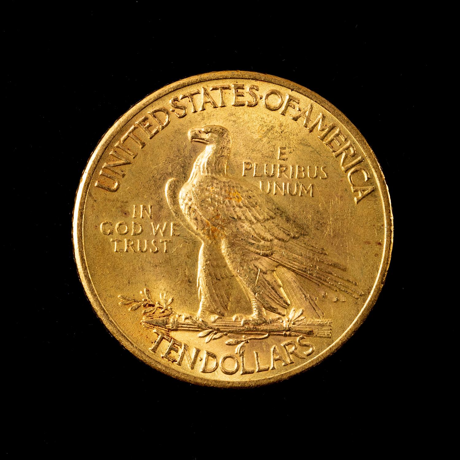 A 1932 Indian Head $10 Gold Coin