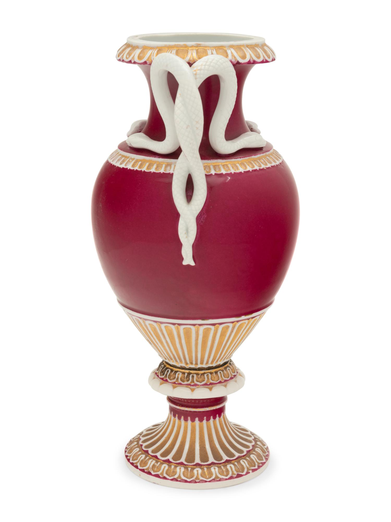 A Meissen Porcelain Vase