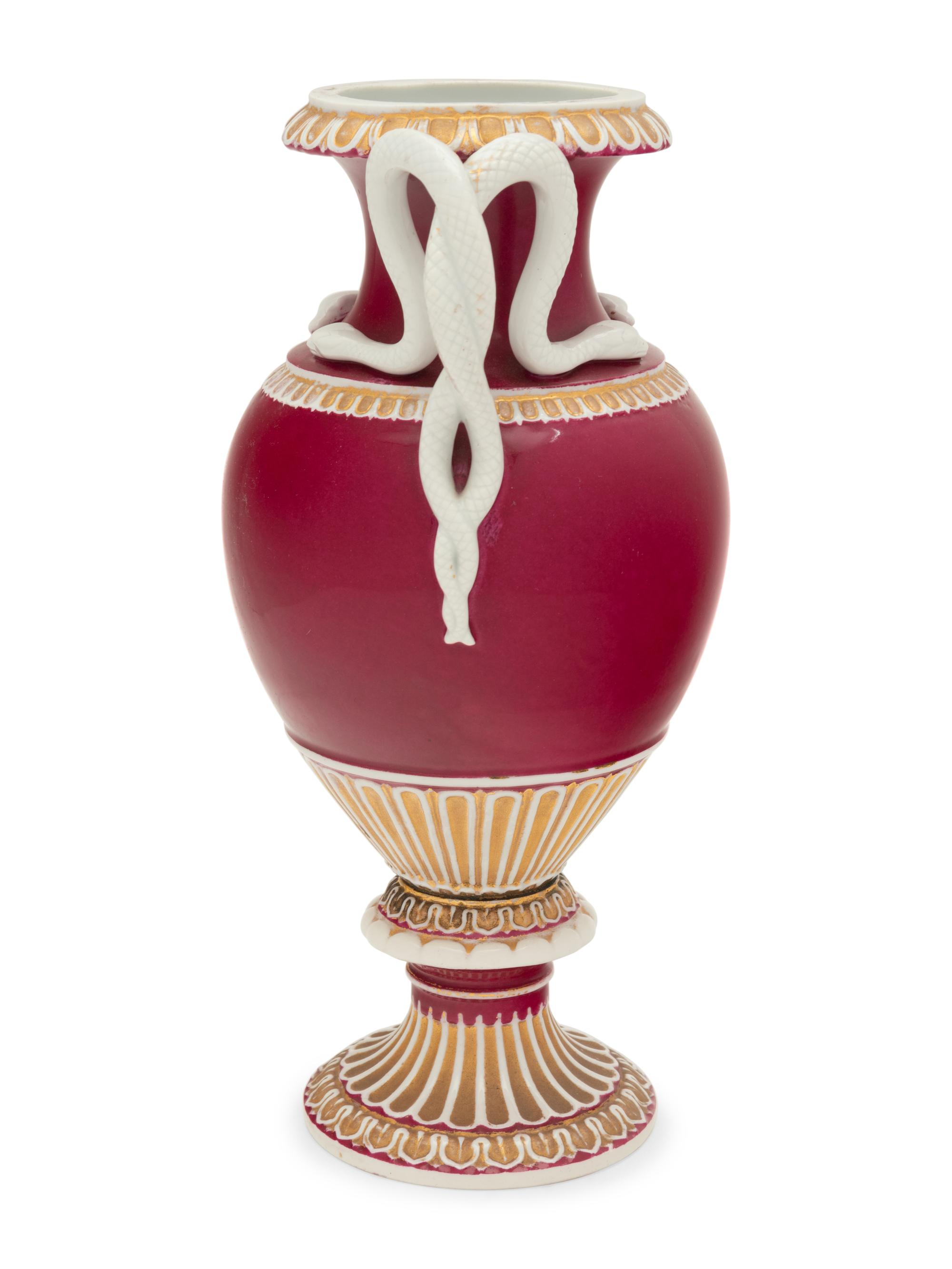 A Meissen Porcelain Vase