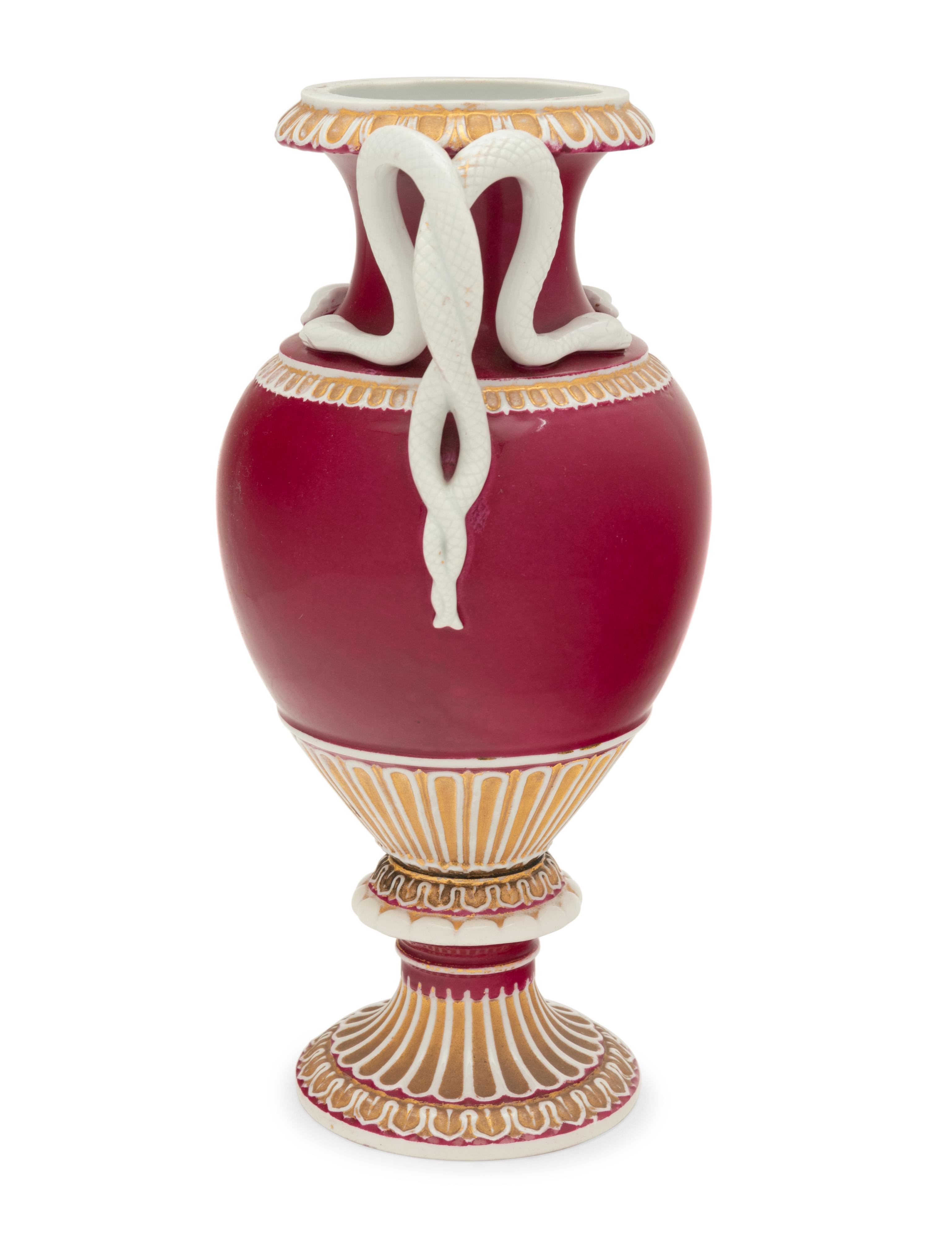 A Meissen Porcelain Vase