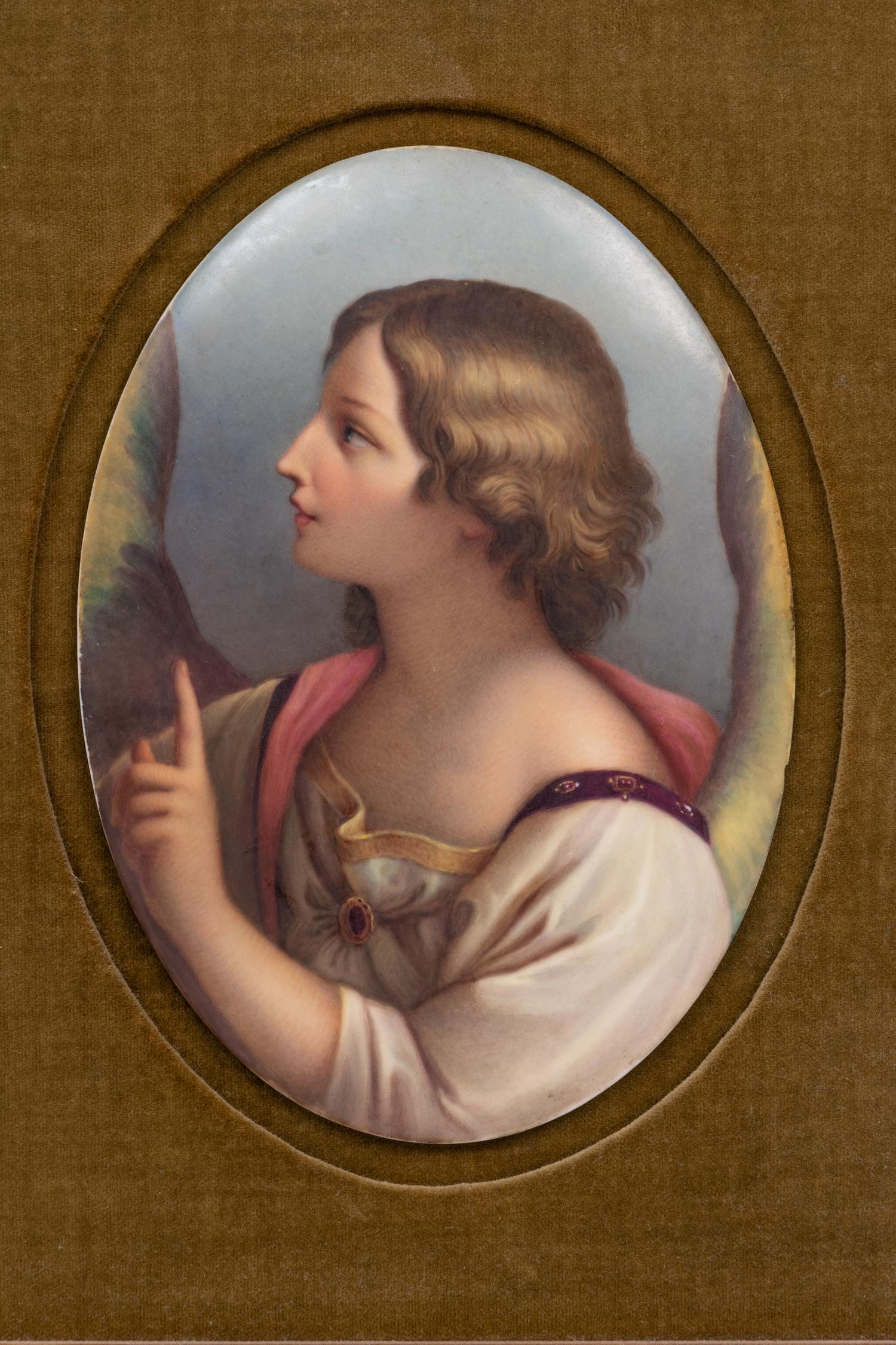 A Berlin (K.P.M.) Porcelain Plaque