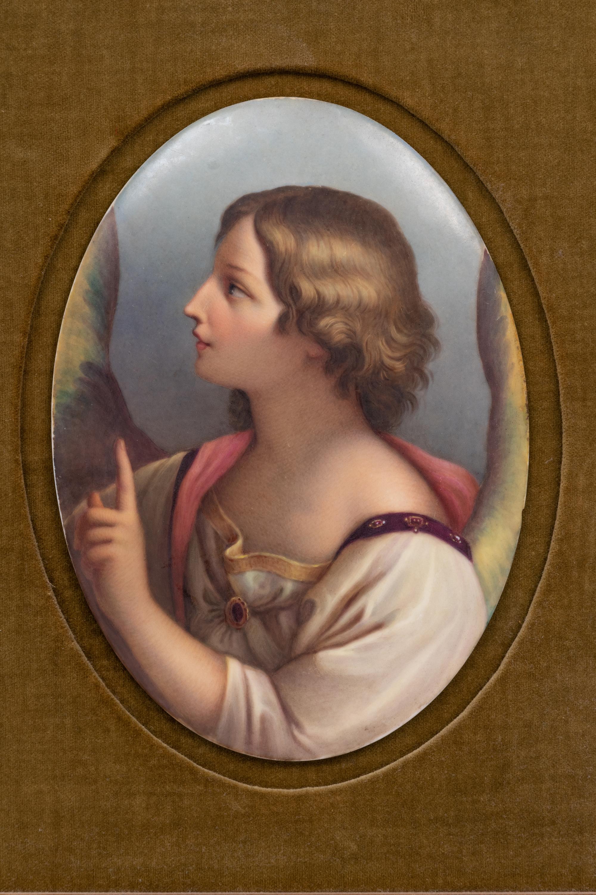 A Berlin (K.P.M.) Porcelain Plaque