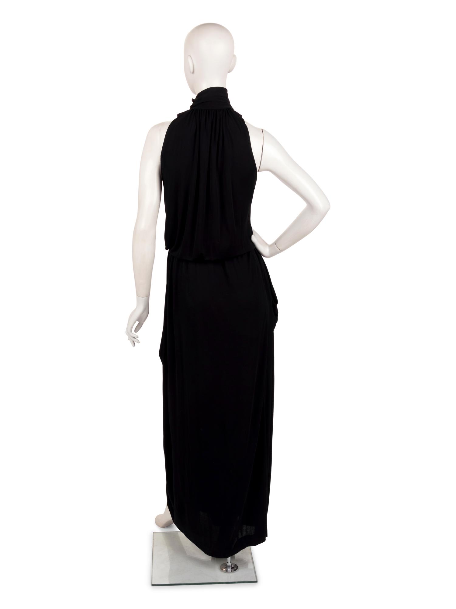 Christian Dior Haute Couture Four-Piece Wrap Dress and Jacket Ensemble with Two Belts, Fall/Winter 1981