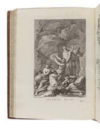 DANTE ALIGHIERI (1265-1321). [ Opere ] . La Divina Commedia... con varie annotazioni, e copiosi rami adornata ( Prose, e Rime Liriche Edite, ed Inedite ) Venice: Antonio Zatta, 1757-1758.