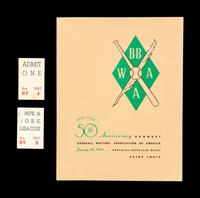 A Multi Signed Vintage 1958 Baseball Writers Dinner Program Featuring Hall of Famers and Notables (Beckett Authentication Services)