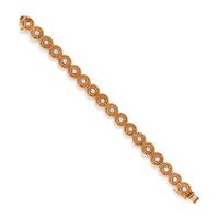 YELLOW GOLD AND DIAMOND BRACELET