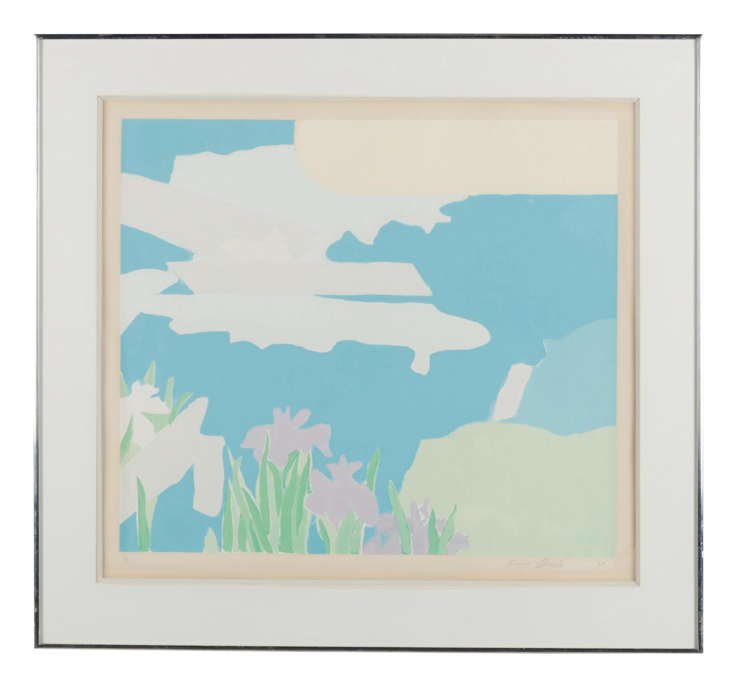 Morning Glory and Iris