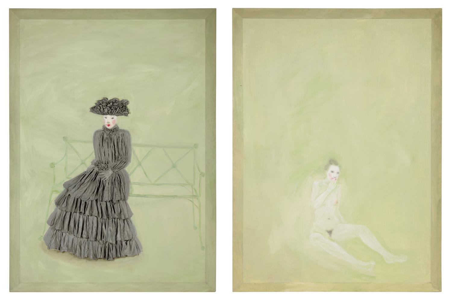 Ingenue, 1984-85 (diptych)