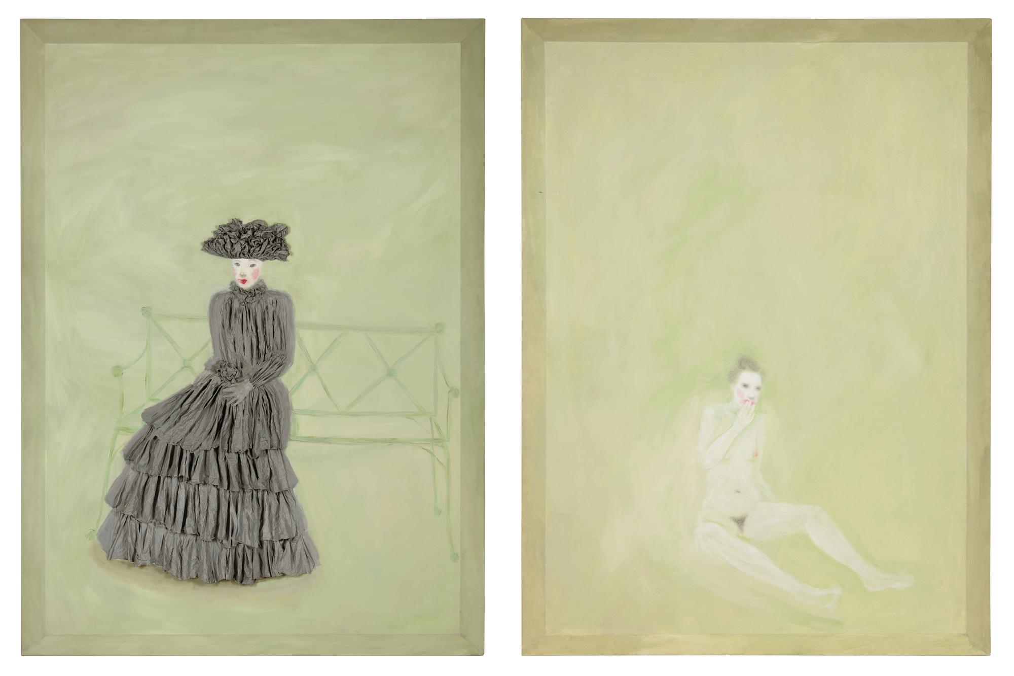 Ingenue, 1984-85 (diptych)