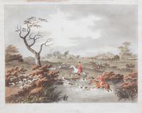 Dean WOLSTENHOLME, after - J.H. CLARKE, engraver Image 11 x 15 inches. Framed 21 x 24 inches. — Morning - Noon - Afternoon - Night