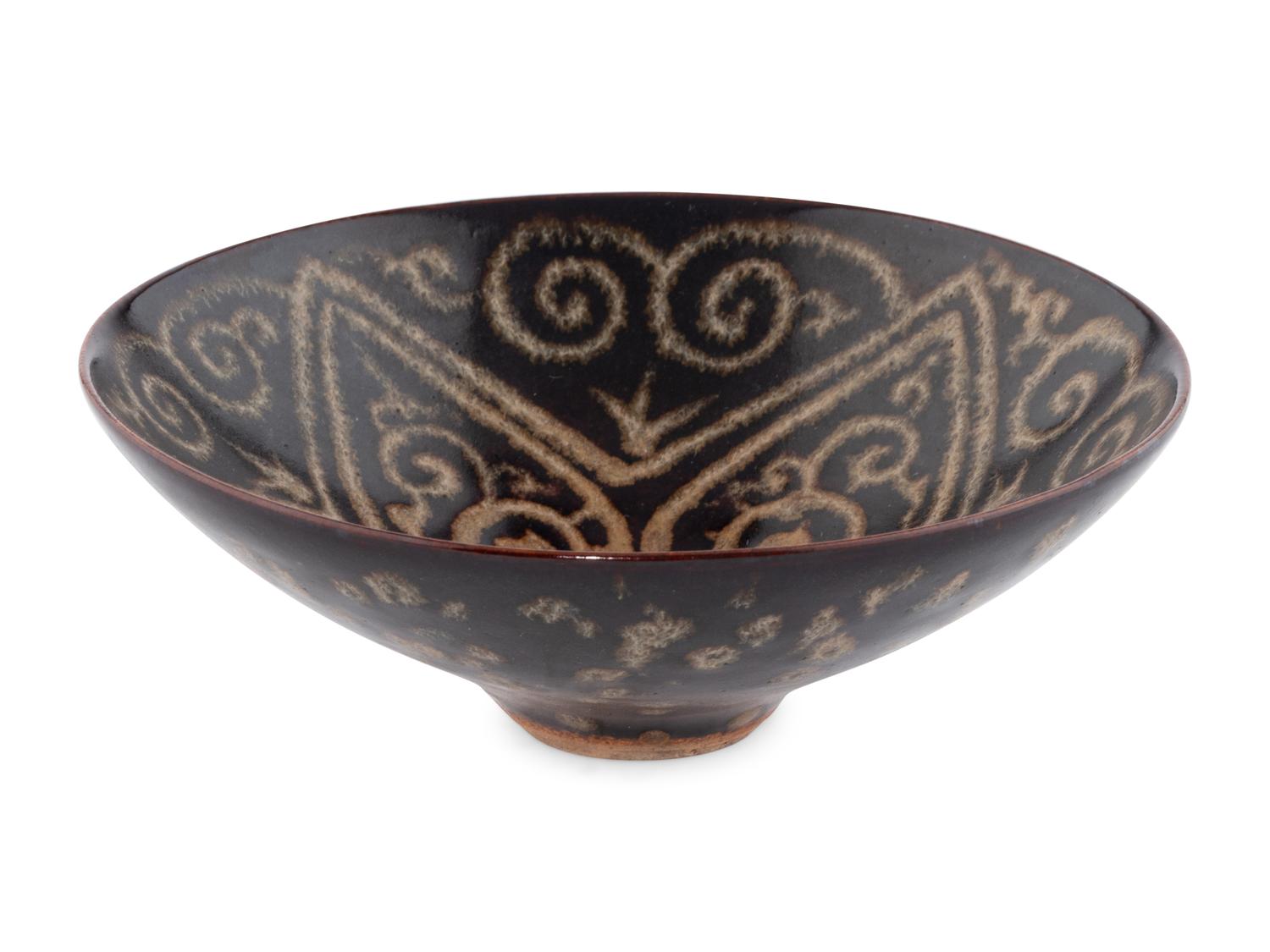 A Chinese Tixi Style Stoneware Tea Bowl