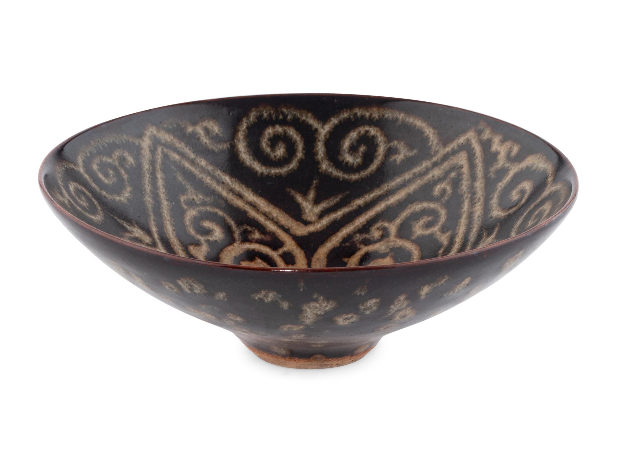 A Chinese Tixi Style Stoneware Tea Bowl