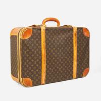 A Louis Vuitton Stratos Monogram Travel Suitcase c.1980