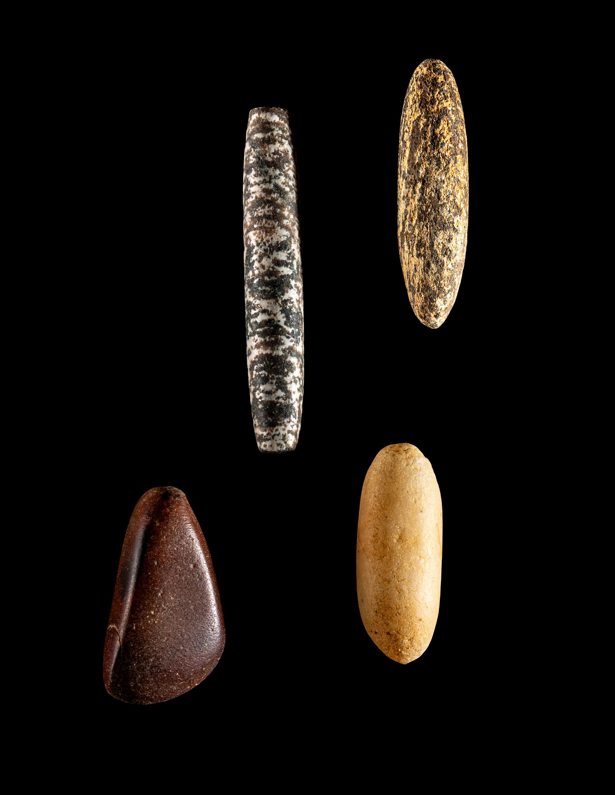 71 Neolithic Stone Labrets and Plugs