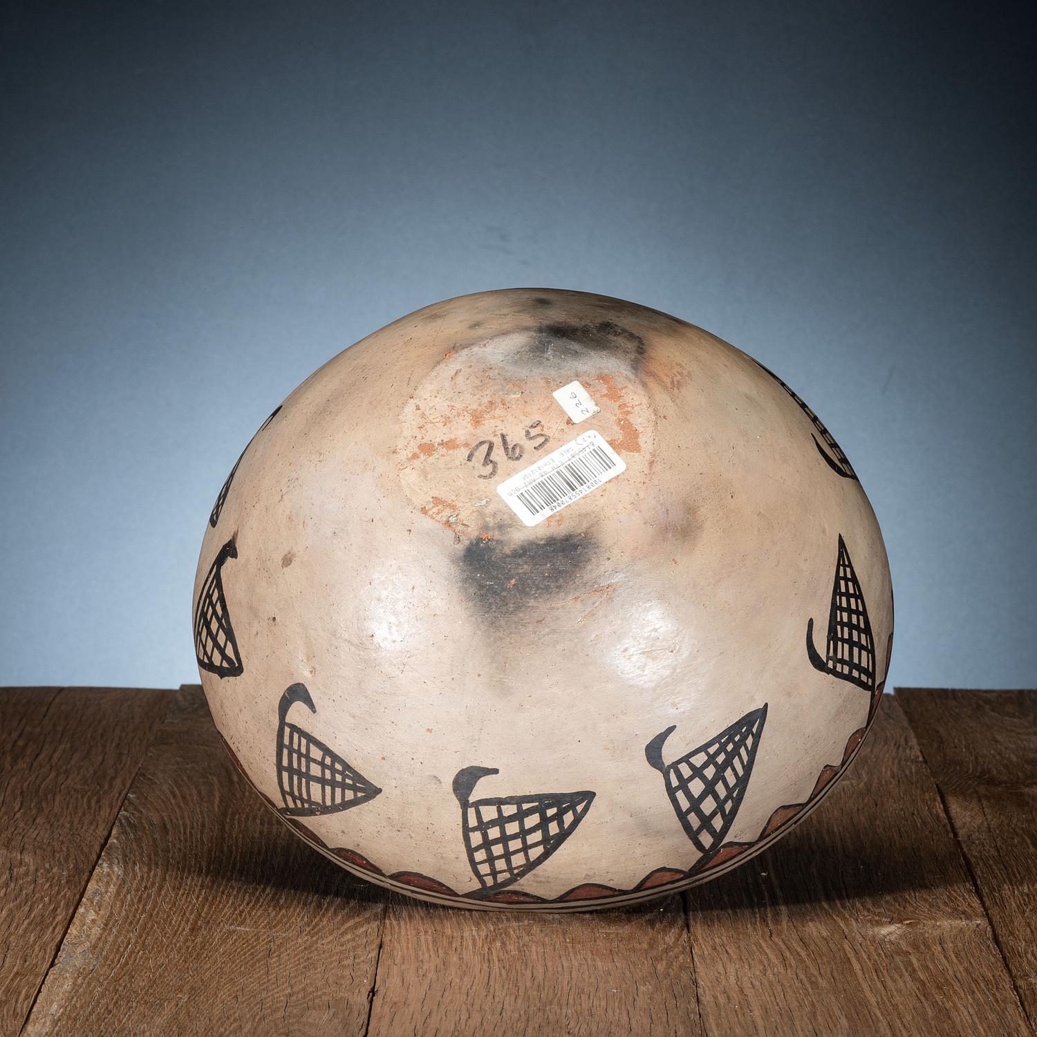 San Ildefonso Polychrome Bowl