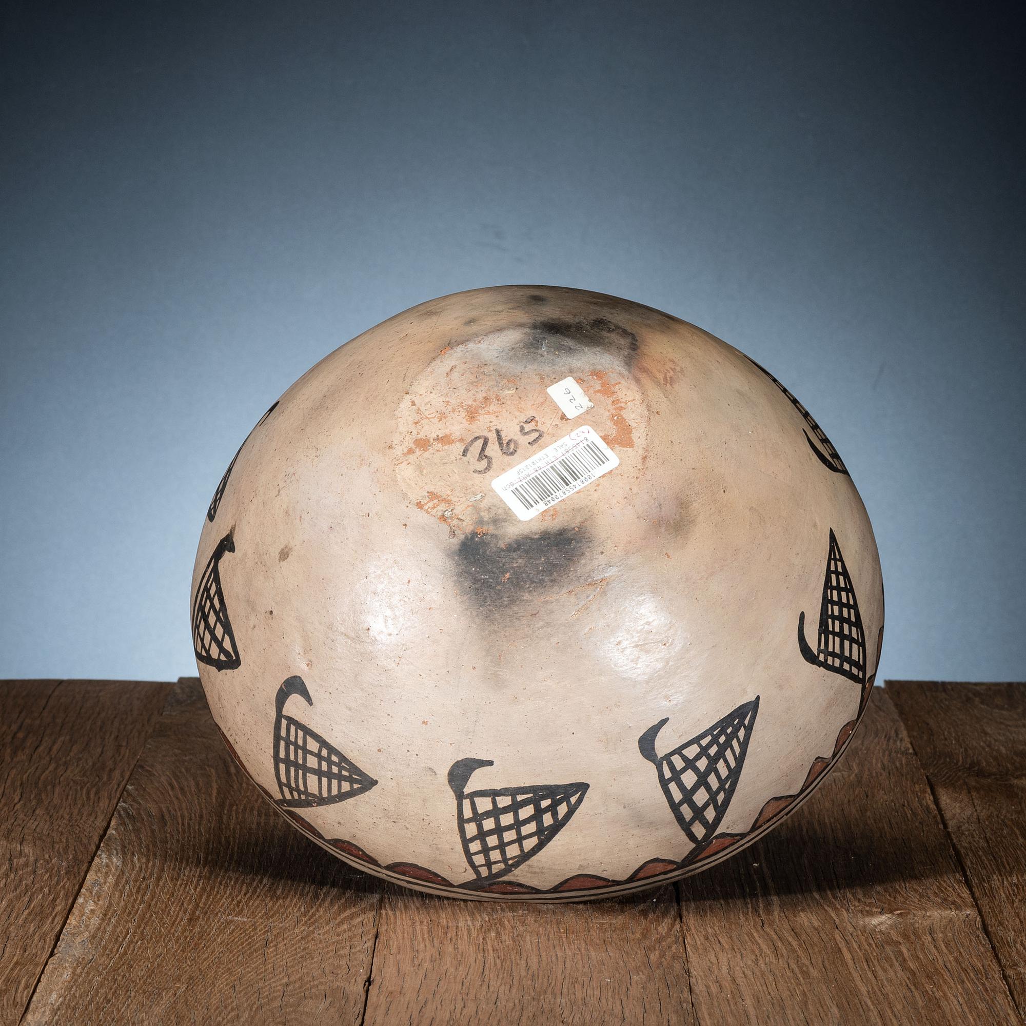 San Ildefonso Polychrome Bowl