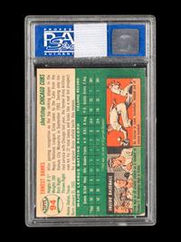 A 1954 Topps Ernie Banks Rookie Baseball Card No. 94 (PSA 6 EX)