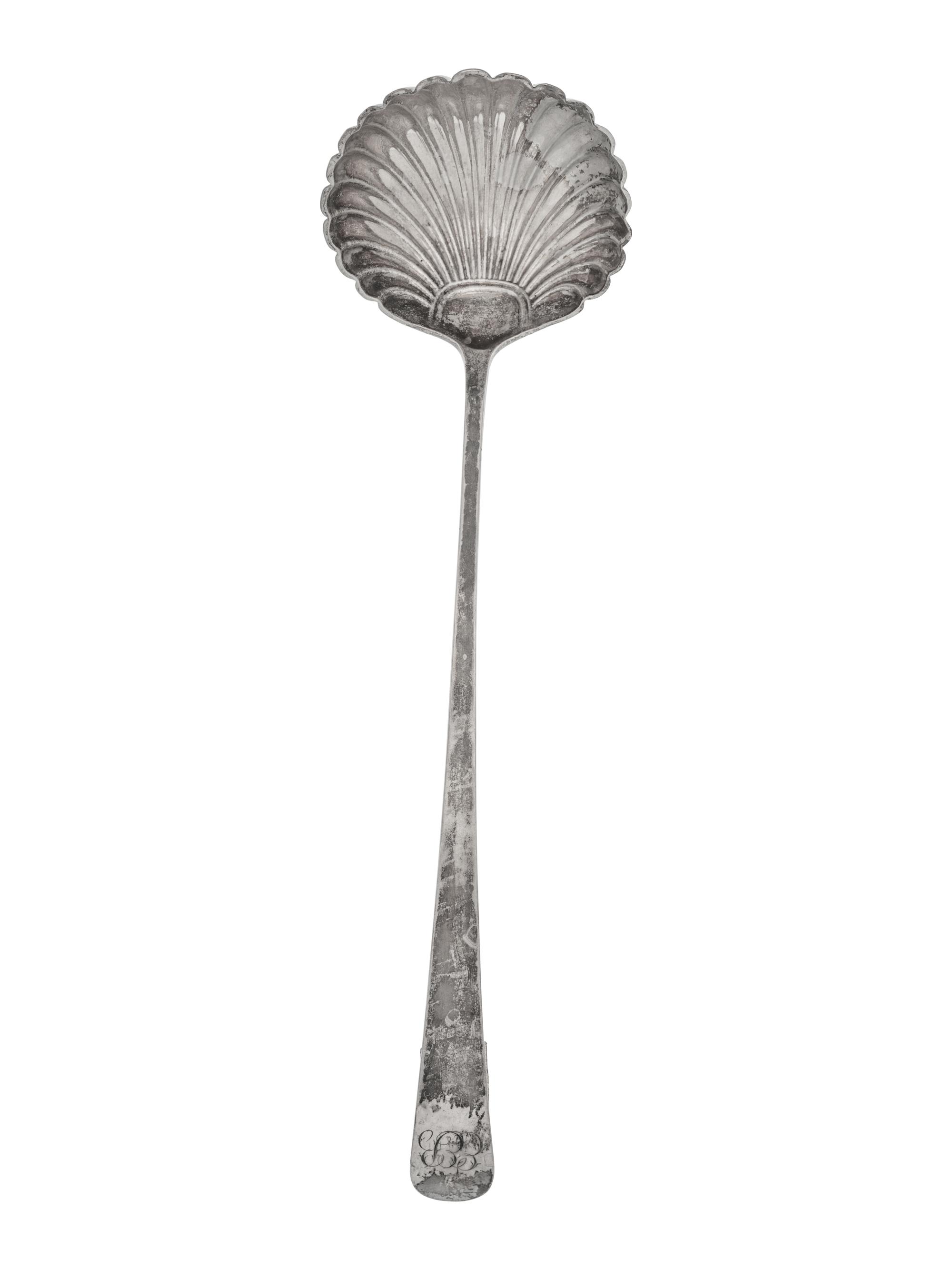 An American Silver Punch Ladle
