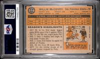 A 1960 Topps Willie McCovey Baseball Rookie Card No. 316 (PSA 5 EX)
