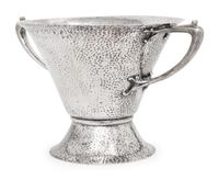 An English Arts and Crafts Silver Wine Cooler