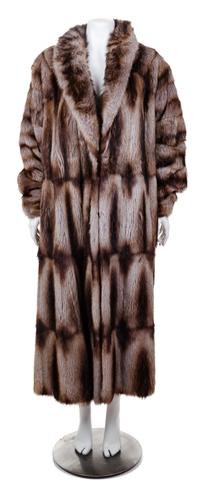 A Fendi Bassarisk Fur Coat, No size.