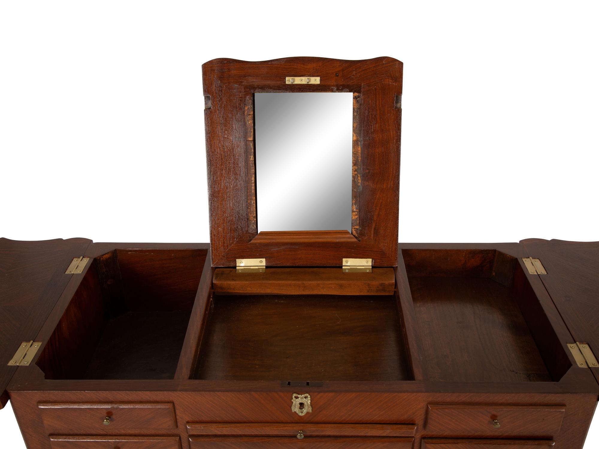 A Louis XV Style Provincial Dressing Table