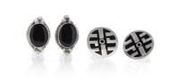 A Collection of Sterling Silver Jewelry, Mexico, 19.30 dwts.