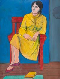 Figure in Red Chair, 1993