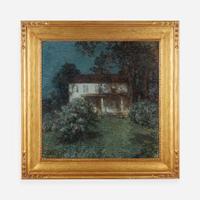 Willard LeRoy Metcalf (American, 1858–1925) Garden of Dreams