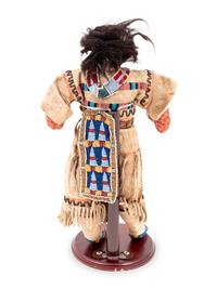 Apsáalooke (Crow) Beaded Doll